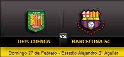 CUENCA DIO A CONOCER EL PRECIO DE LAS ENTRADAS ANTE BARCELONA.